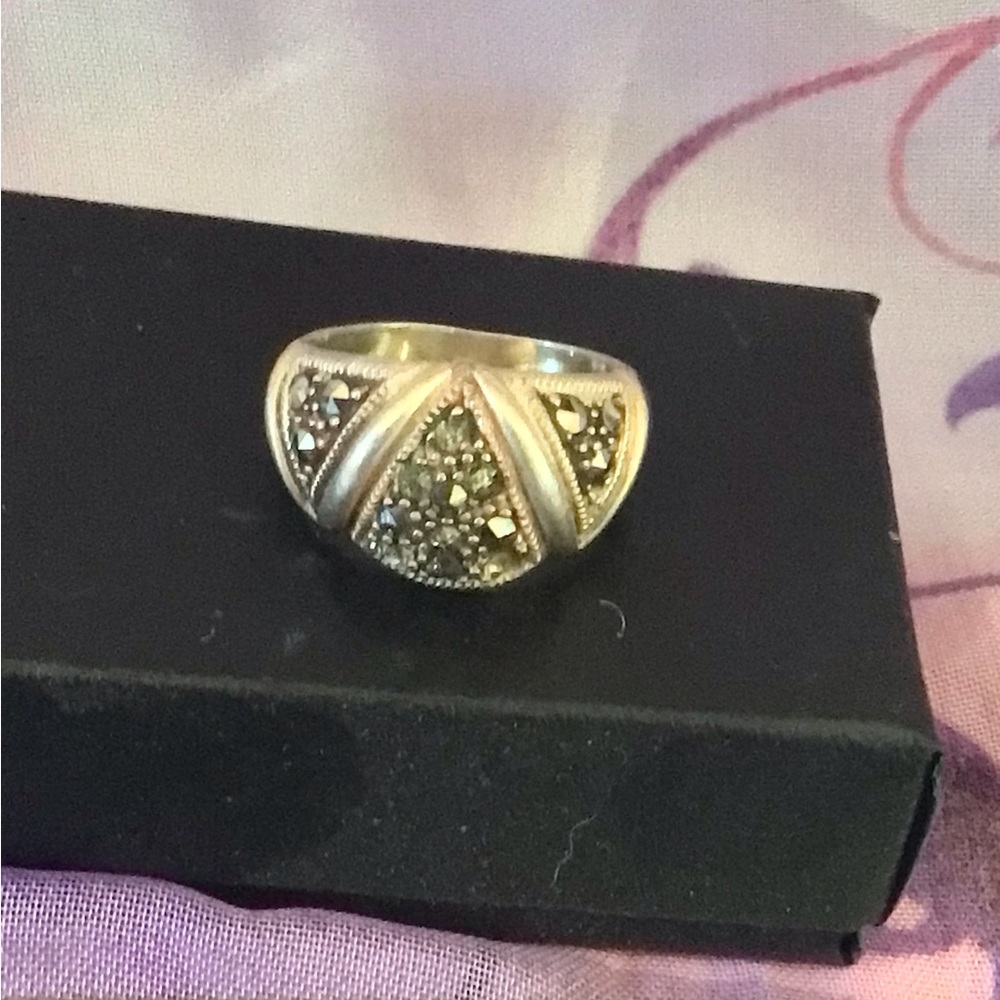 vintage 70s sterling silver ring